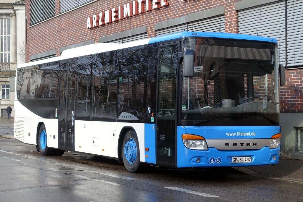 Setra S 415 LE business  Filsland - Sihler , Göppingen Januar 2019