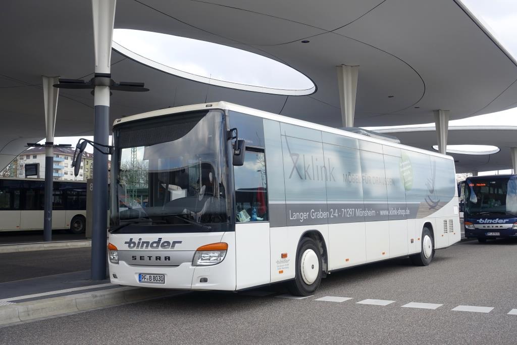 Setra S 415 LE business  Binder , Pforzheim April 2021