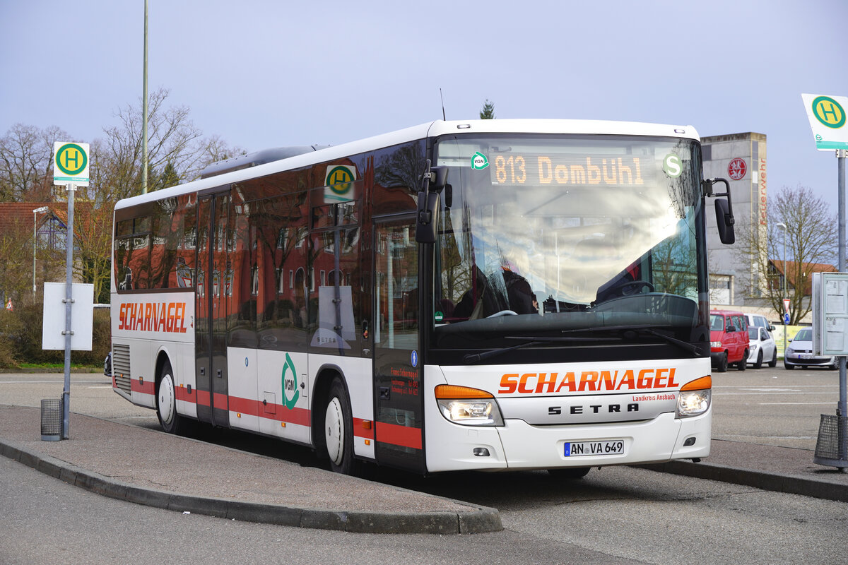 Setra S 415 LE business  Scharnagel , Feuchtwangen Februar 2024