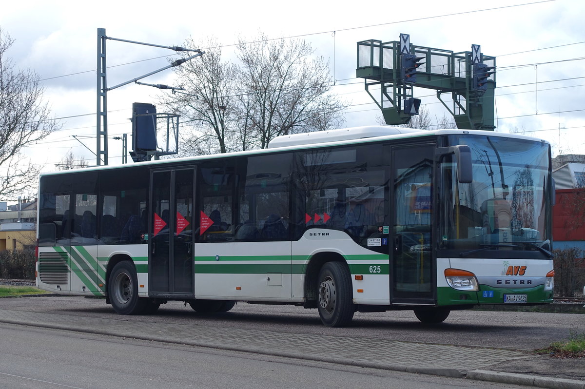 Setra S 415 NF  AVG , Pfinztal-Berghausen 12.02.2018