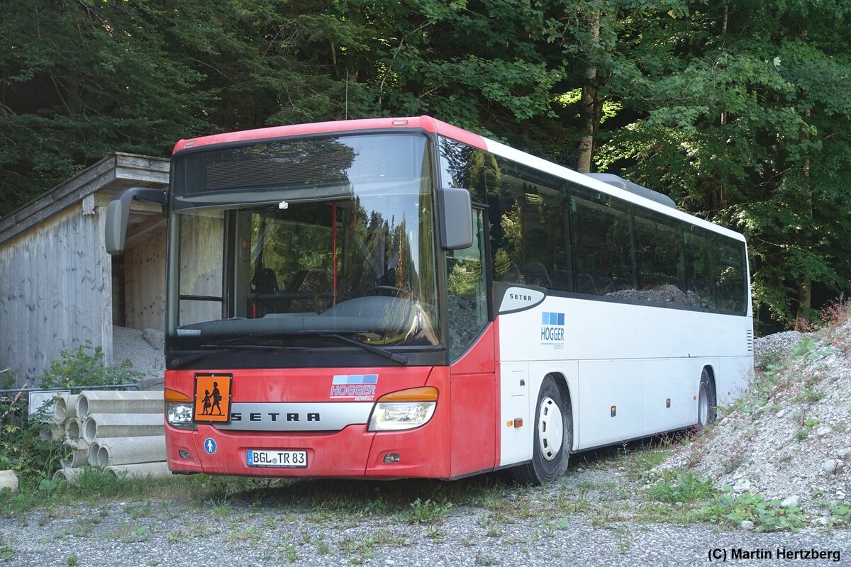 Setra S 415 UL  Hogger , bei Ruhpolding August 2026