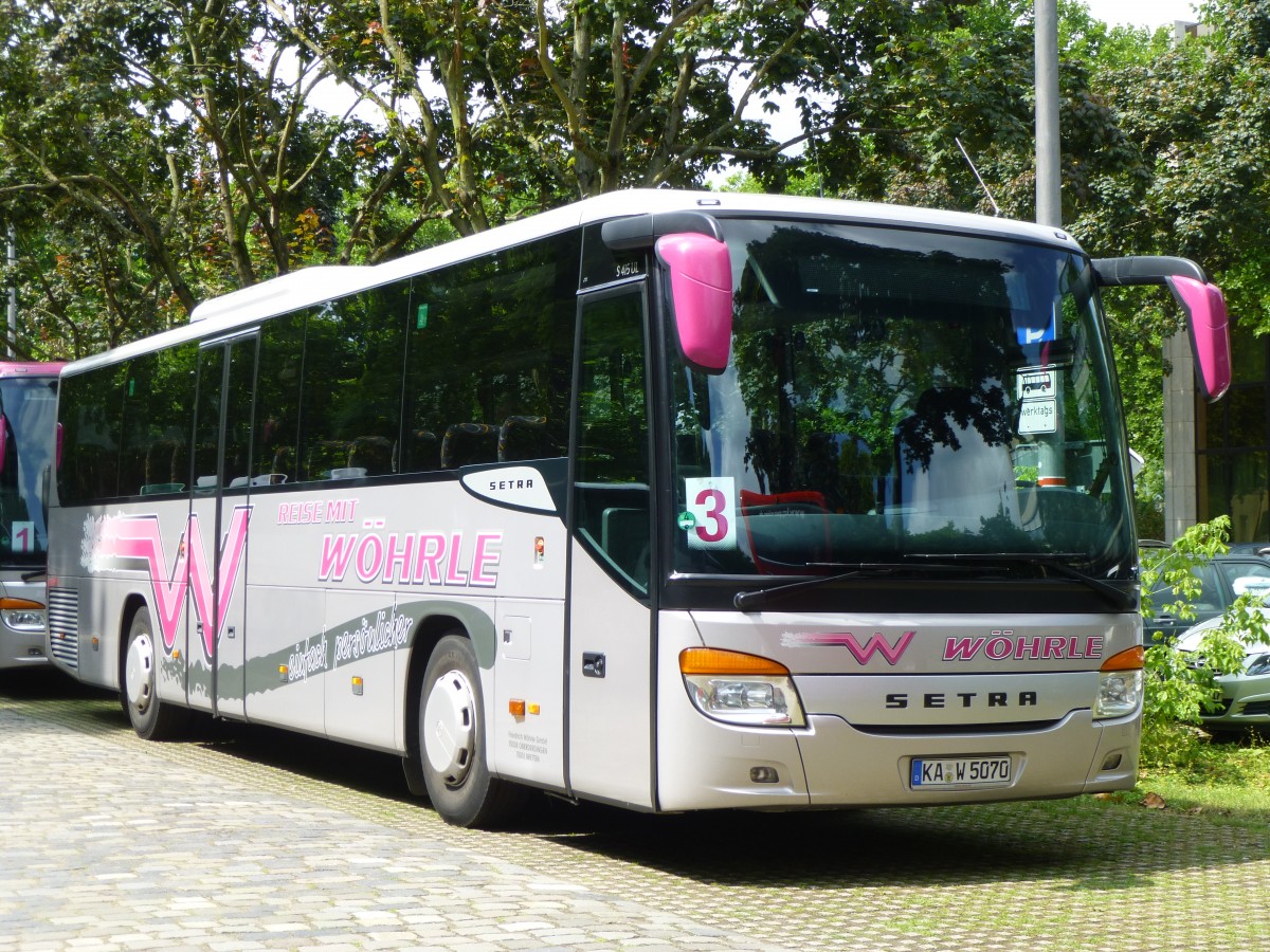 Setra S 415 UL  Wöhrle , Mannheim 11.07.2014