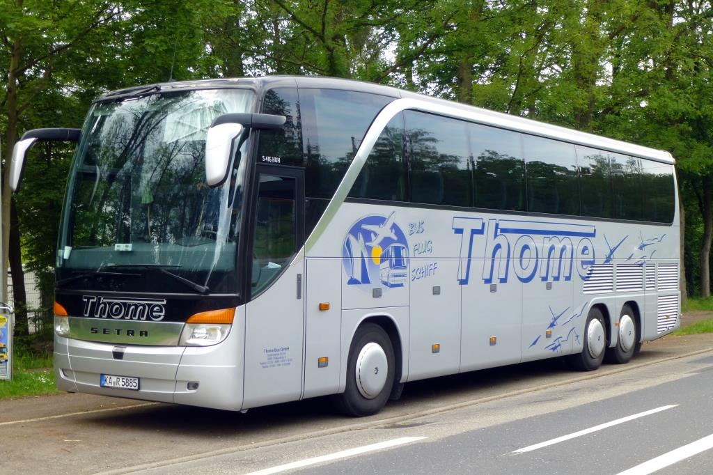 Setra S 416 HDH  Thome , Karlsruhe 17.05.2015