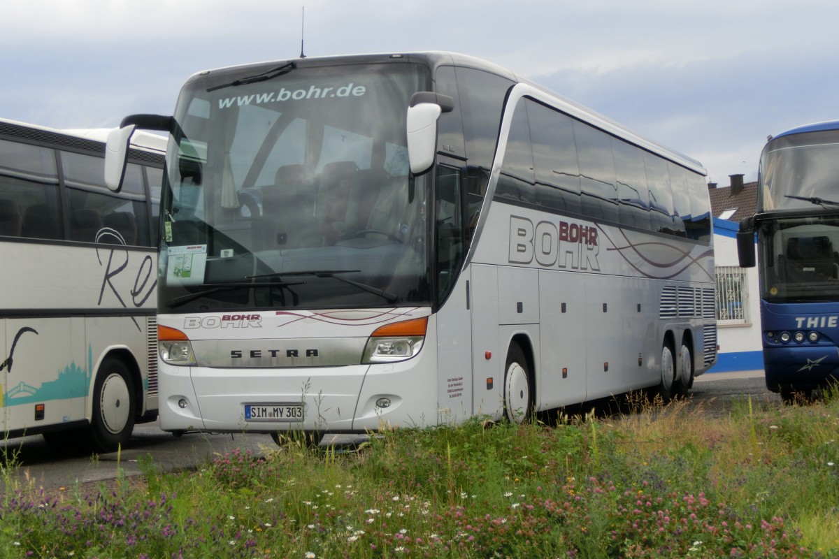 Setra S 417 HDH von Bohr am 29.05.2015 in Landau/Pfalz