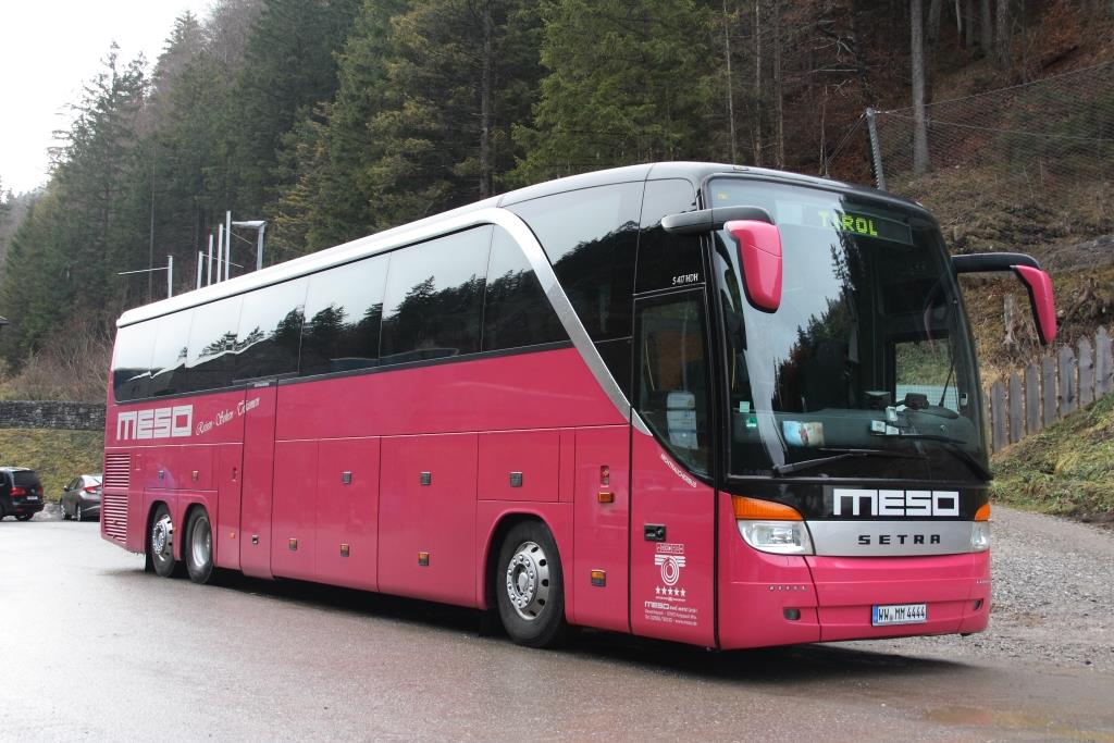 Setra S 417 HDH  MESO  2+1-Bestuhlung, Reutte/Österreich 01.01.2016