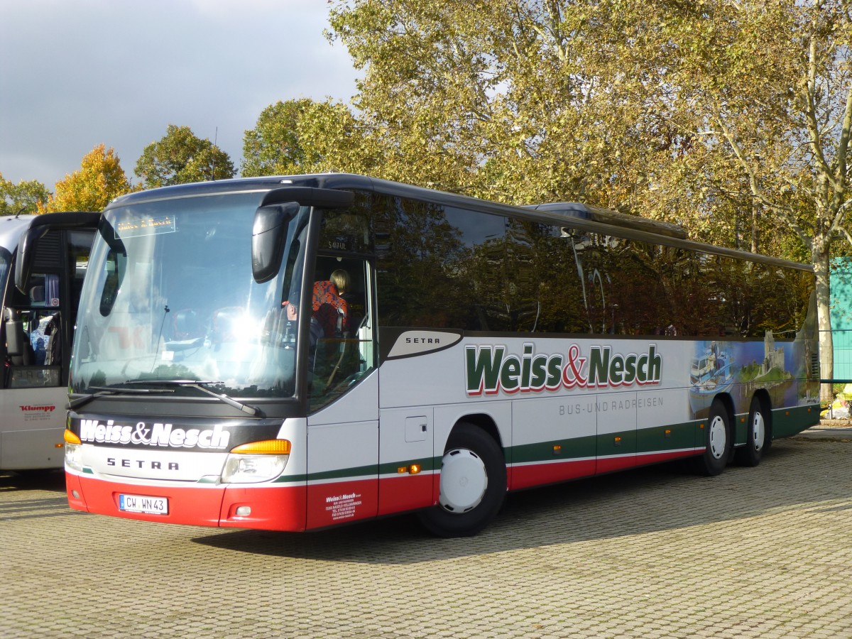 Setra S 417 UL  Weiss & Nesch , Stuttgart Cannstatter Wasen 12.10.2013