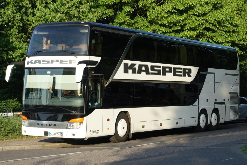 Setra S 431 DT  Kasper , Bruchsal-Untergrombach 05.05.2018