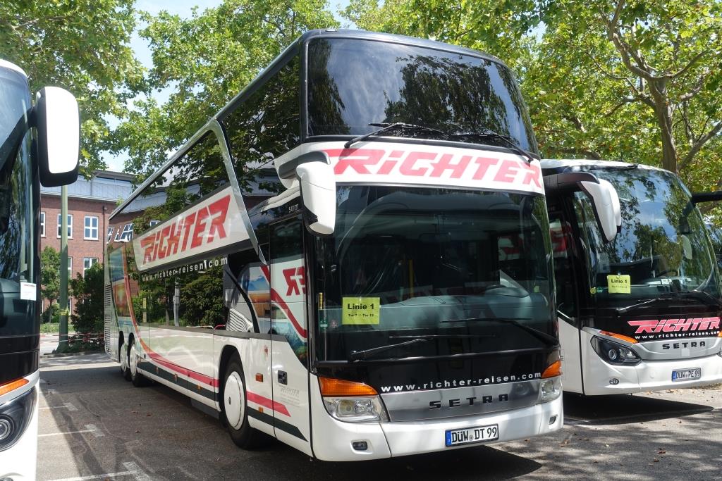 Setra S 431 DT  Richter , Ludwigshafen Juli 2020