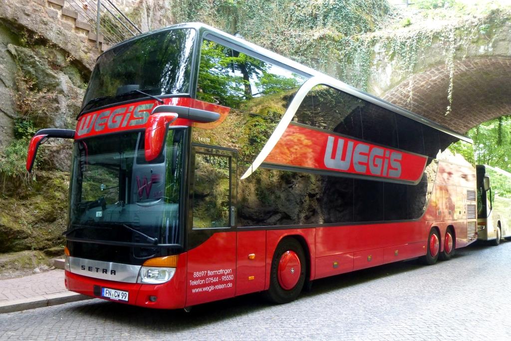 Setra S 431 DT  Wegis , Eisenach 12.07.2015