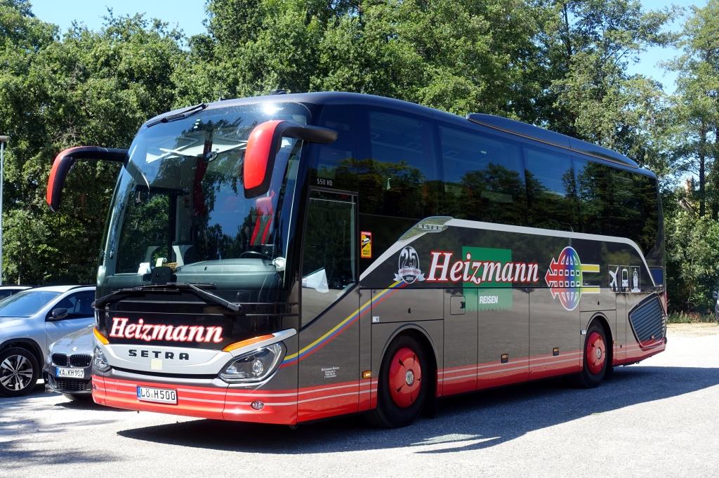 Setra S 511 HD  Heizmann , Ötigheim August 2022
