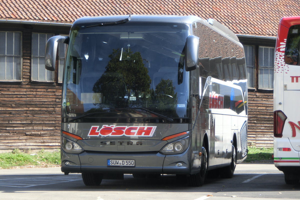 Setra S 511 HD von Lösch Reisen am 20.09.2019 in Landau