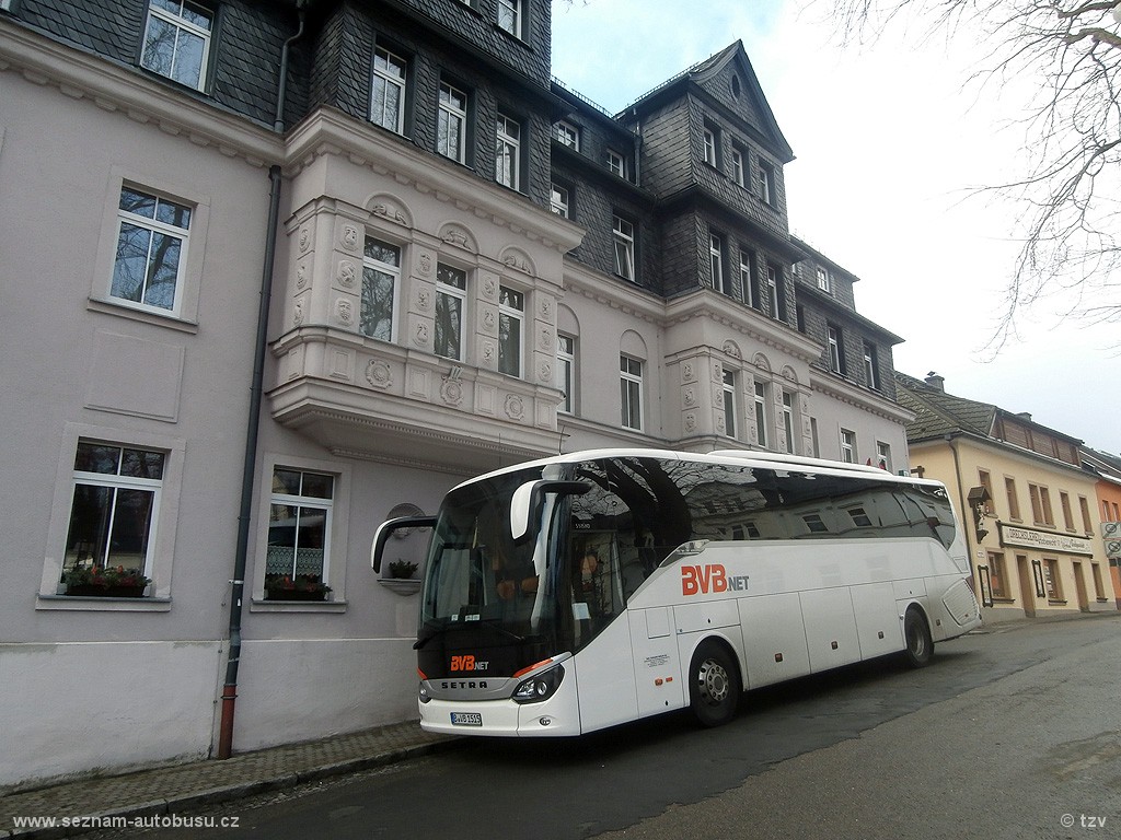 Setra S 515 HD BVB in Oberwiesenthal. (27.12.2013)
