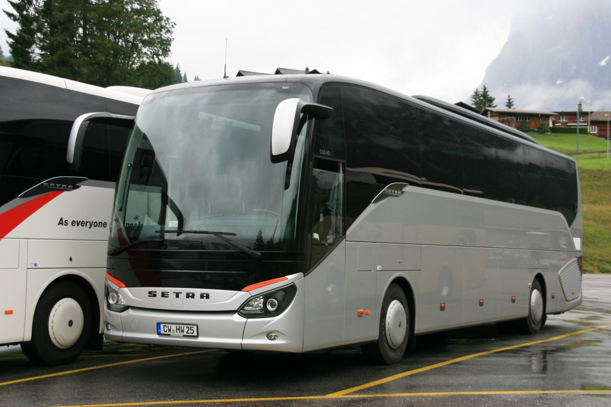 Setra S 515 HD, Grindelwald/Schweiz 05.07.2014