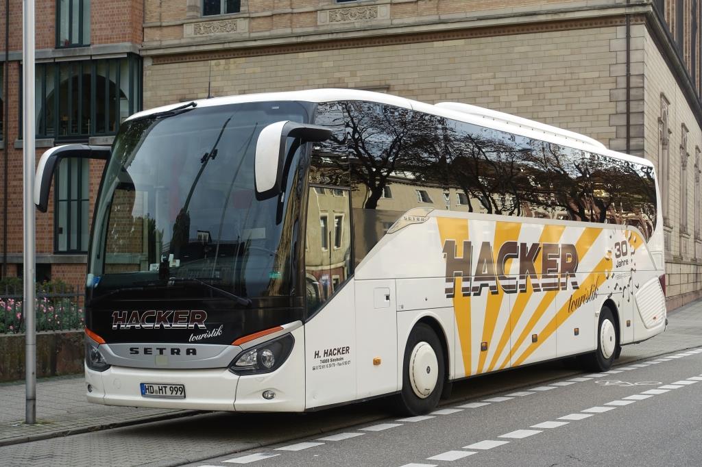 Setra S 515 HD  Hacker , Karlsruhe Oktober 2019