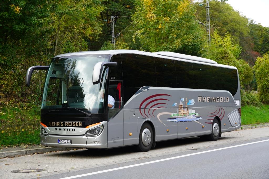 Setra S 515 HD  Rheingold Lehr , Heidelberg-Schlierbach Oktober 2022