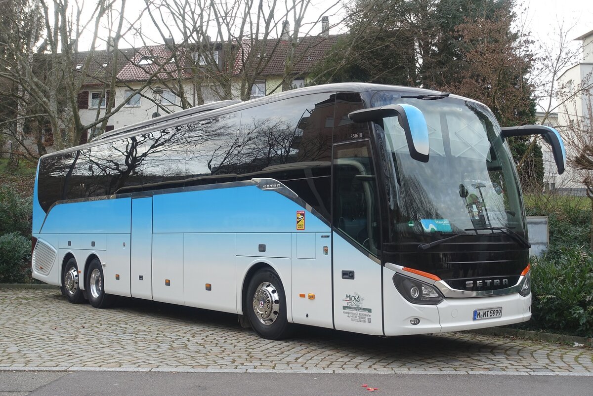 Setra S 516 HD  Midia , Baden-Baden Januar 2023