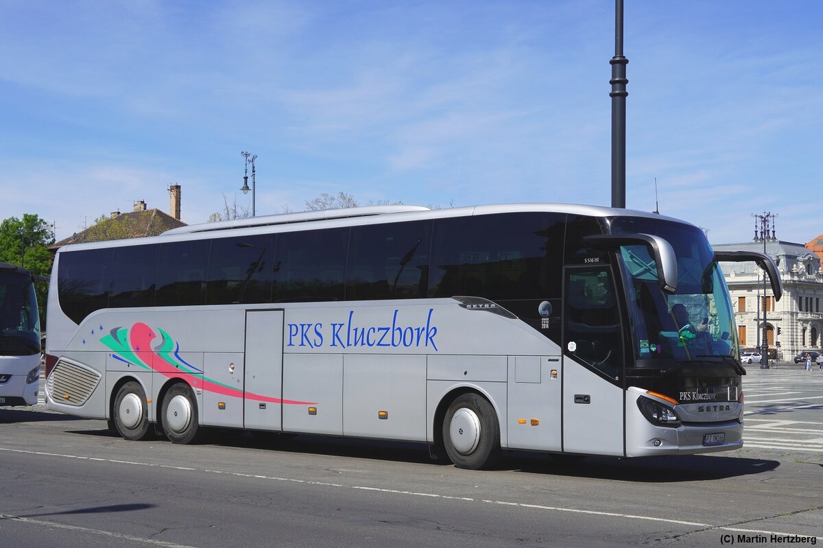 Setra S 516 HD  PKS Kluczbork , Budapest Mai 2023