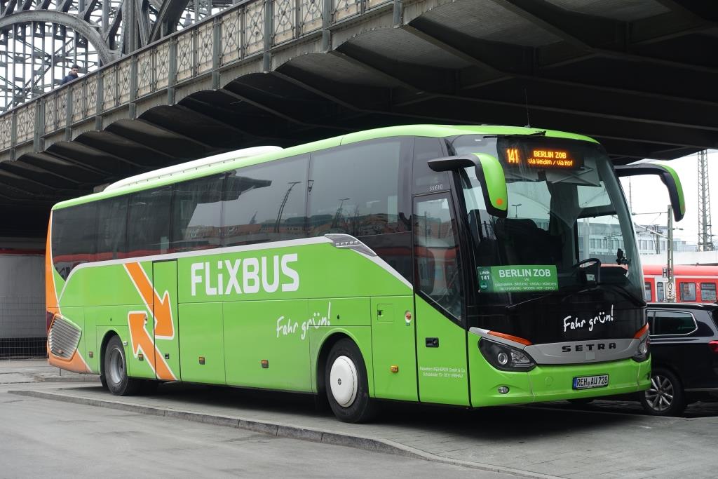 Setra S 516 HD/2  Flixbus - Weiherer , München ZOB 13.02.2017