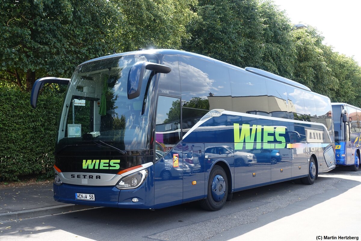 Setra S 516 HD/2  Wies , Ansbach Juli 2023