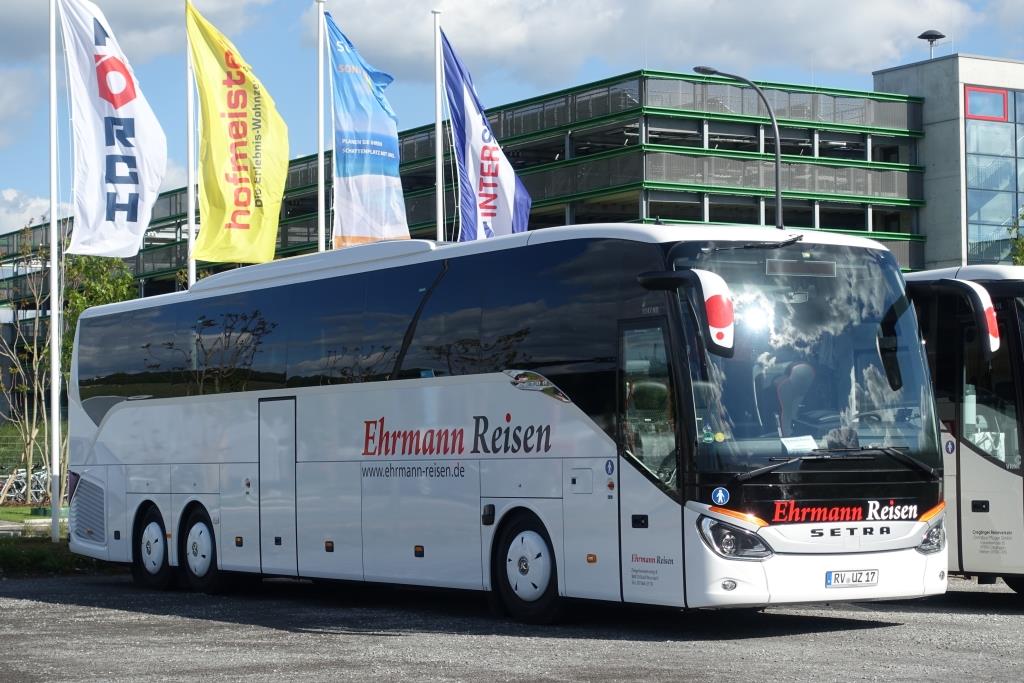 Setra S 517 HD  Ehrmann , Bundesgartenschau Heilbronn Mai 2019
