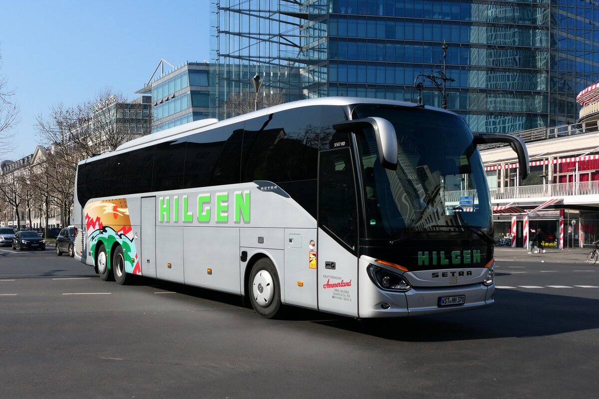 Setra S 517 HD, ''Emil Hilgen'' GmbH, Berlin im März 2025.