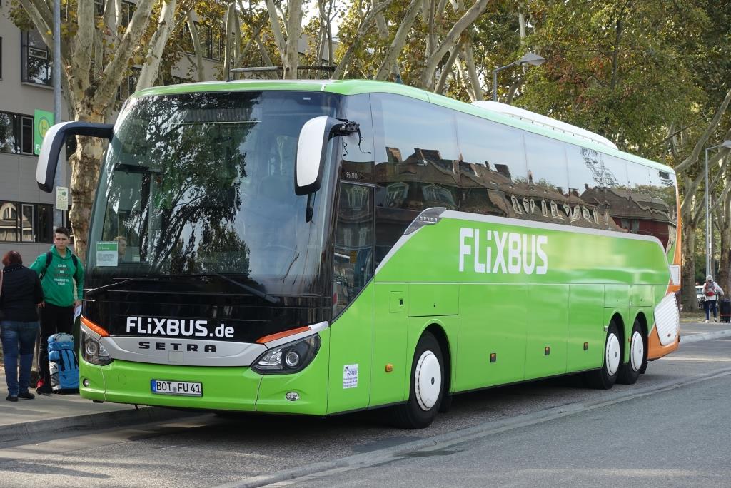 Setra S 517 HD  Flixbus - Urban , Karlsruhe Oktober 2018