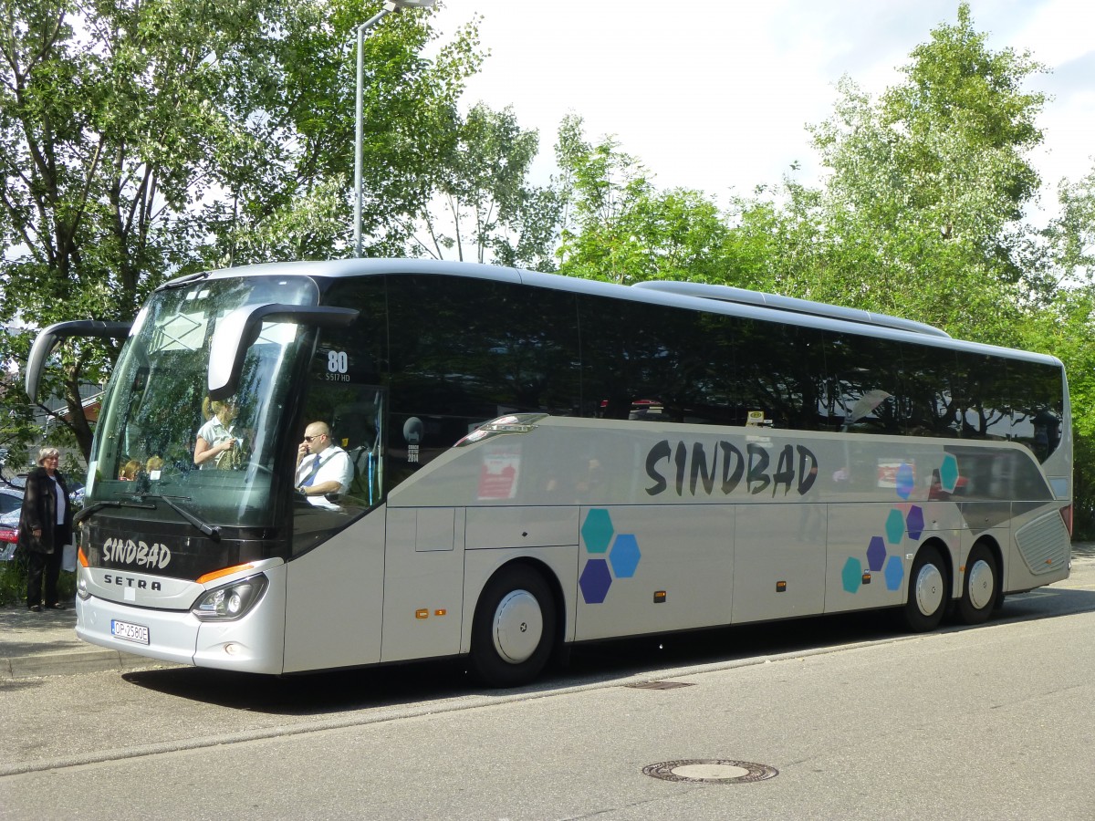 Setra S 517 HD  Sindbad , Karlsruhe HBf/ZOB 13.05.2014