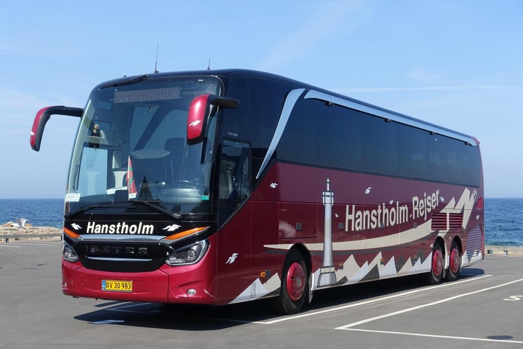 Setra S 517 HDH  Hanstholm , Bornholm/Dänemark Juni 2019