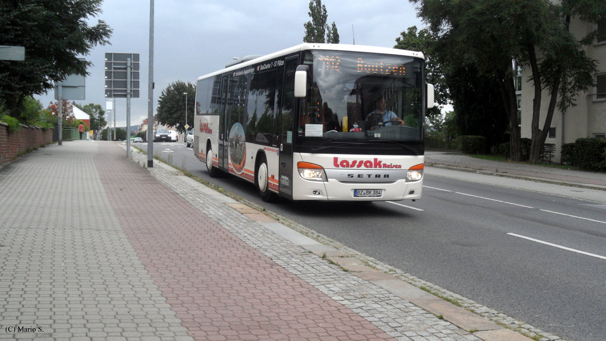 Setra S415 LE business am 26.08.2020 in Bautzen.