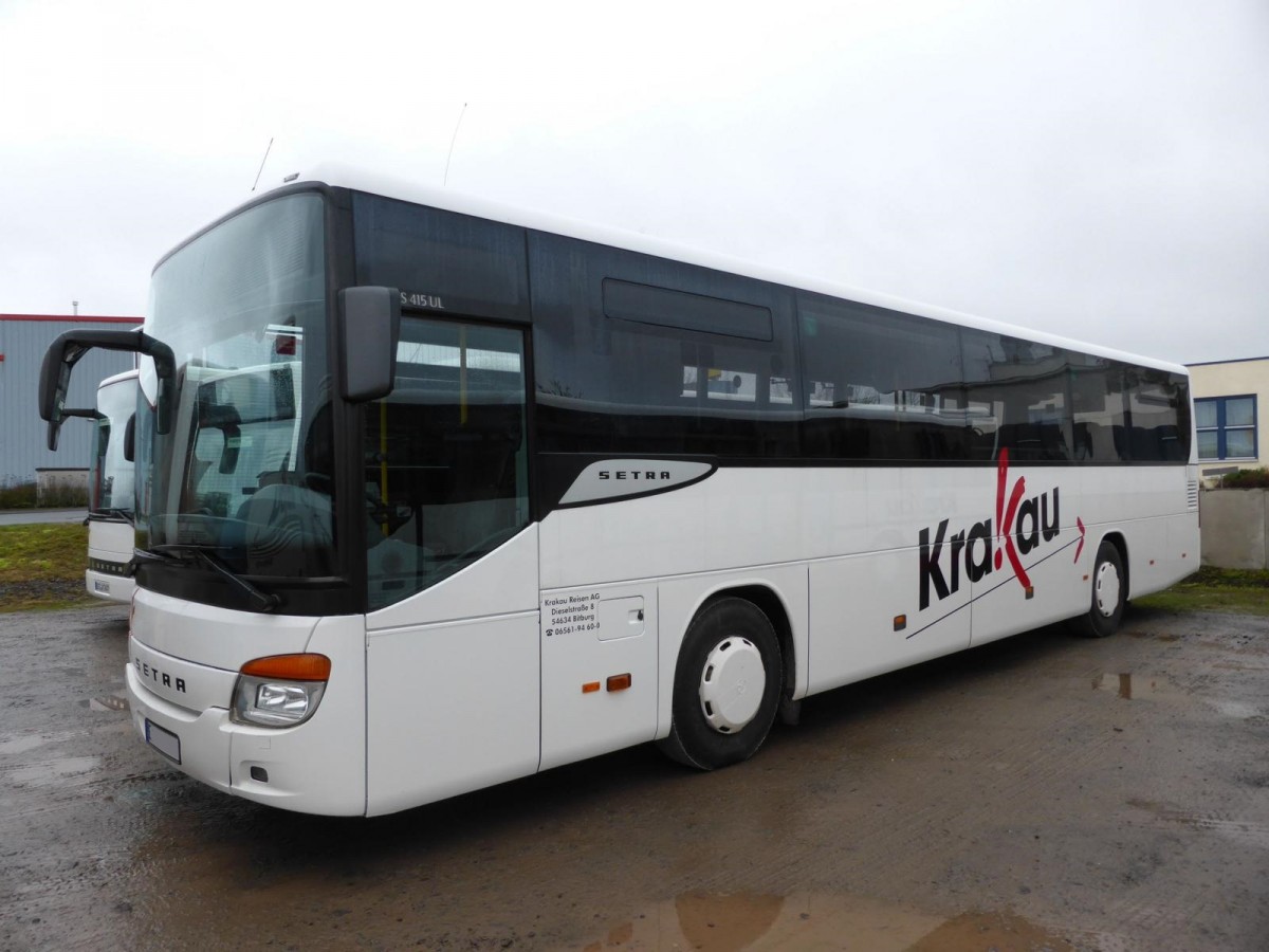 Setra S415UL von Krakau Reisen am 03.01.2016 in Bitburg