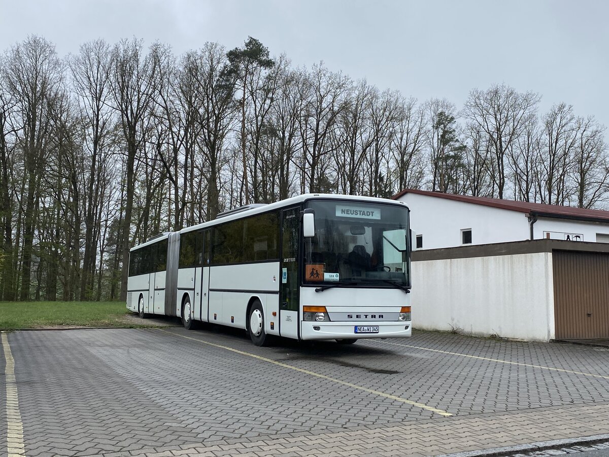 Setra SG321 UL in Emskirchen (Mittelfranken), April 2022
