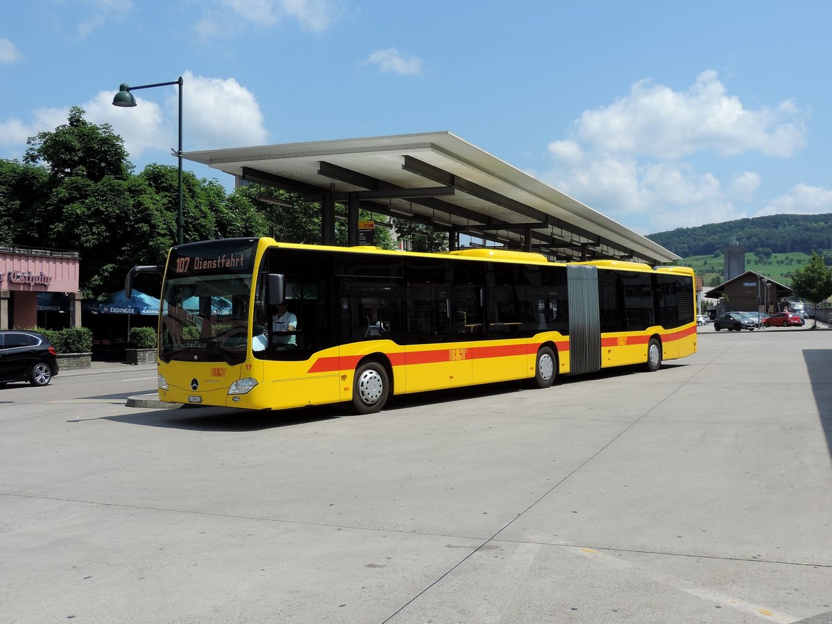Sissach, 5. Juni 2018 : Citaro C2 Gelenkbus...
