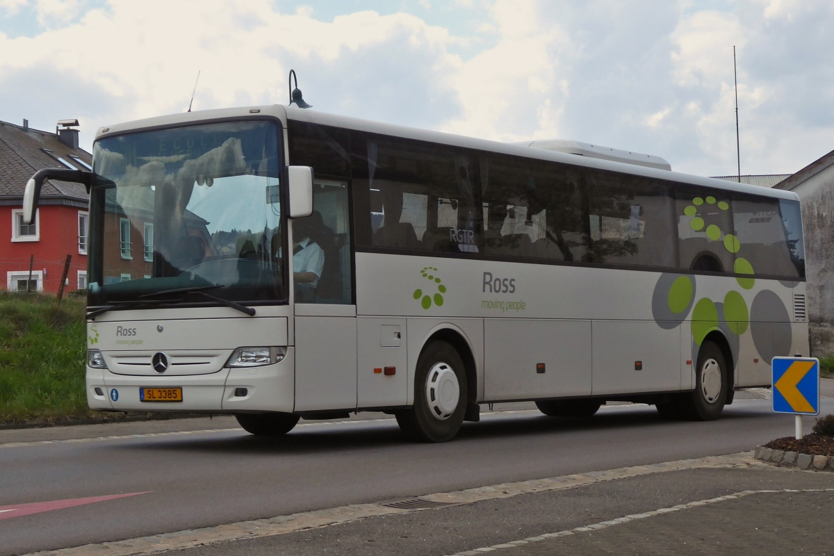 SL 3385, Mercedes Benz Integro von Sales Lentz,aufgenommen nahe wiltz 04.2022