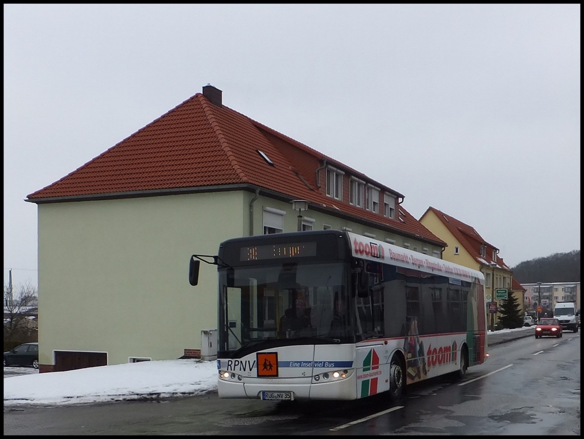 Solaris Urbino 12 der RPNV in Bergen am 28.01.2013