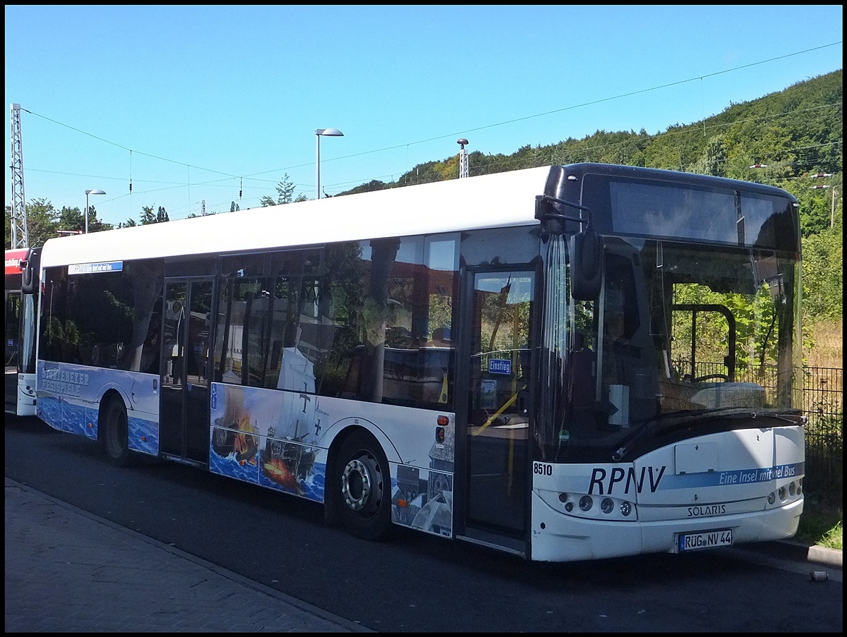 Solaris Urbino 12 der RPNV in Sassnitz 11.08.2013
