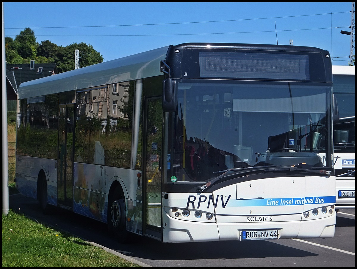 Solaris Urbino 12 der RPNV in Sassnitz am 25.08.2013