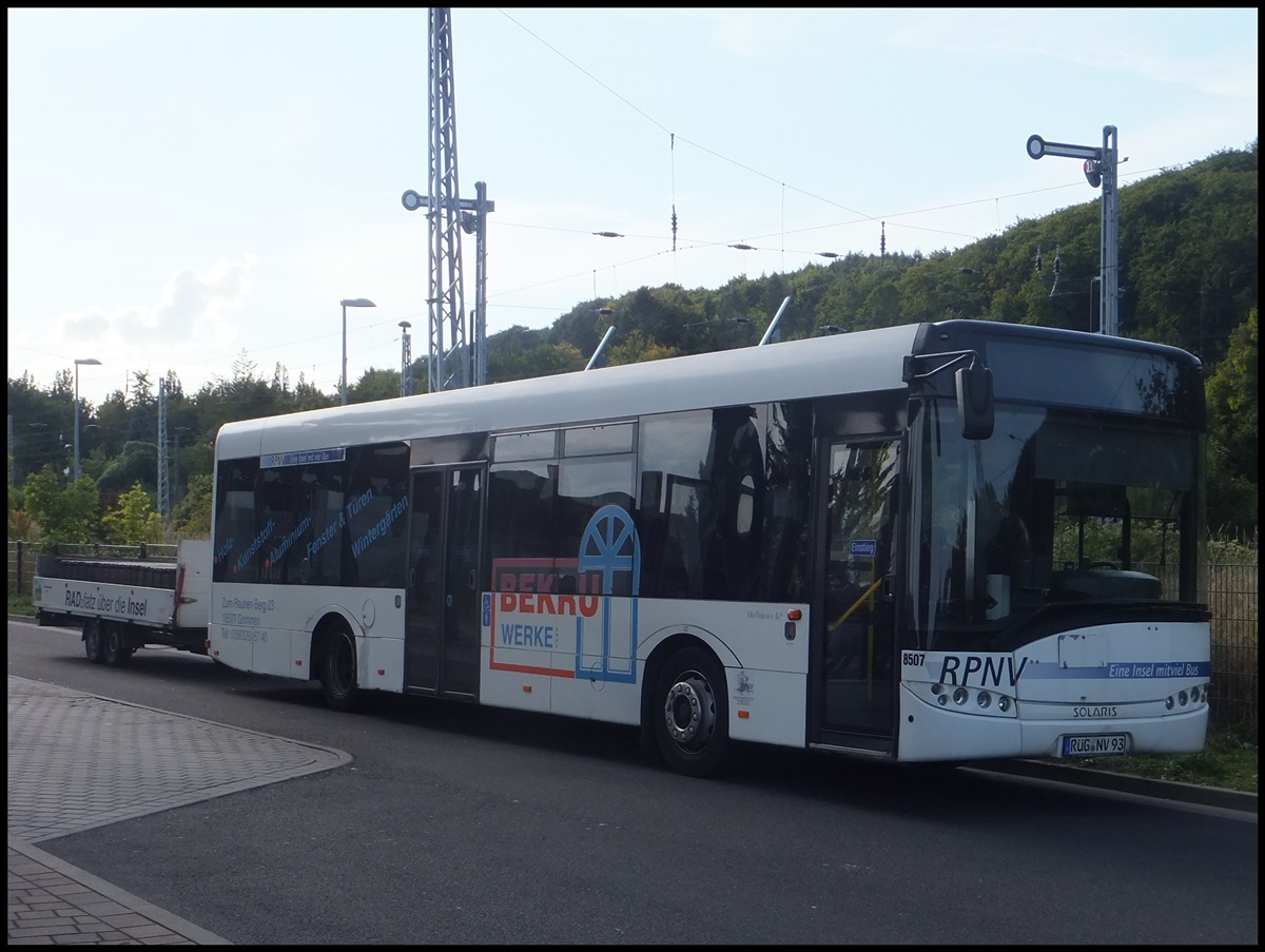 Solaris Urbino 12 der RPNV in Sassnitz am 27.08.2013