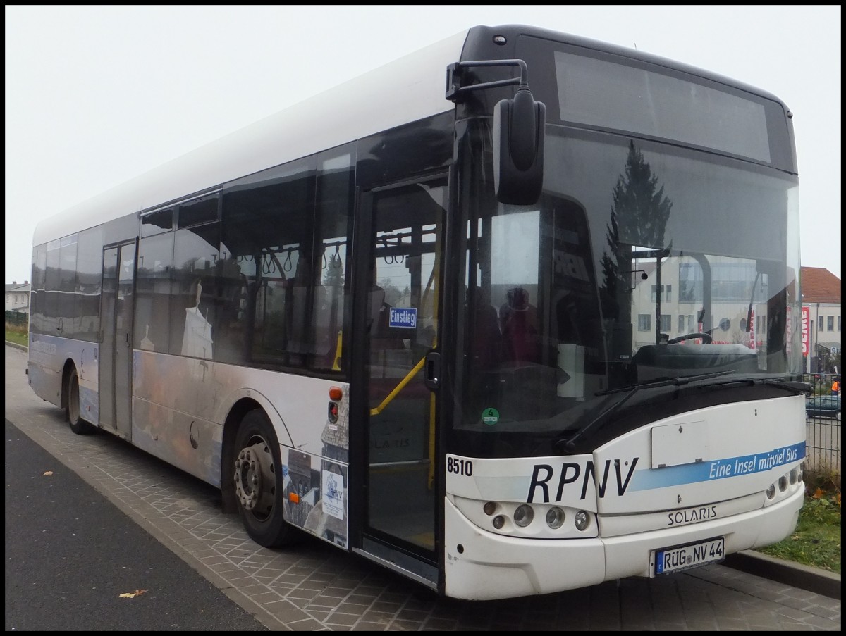Solaris Urbino 12 der RPNV in Sassnitz am 16.11.2013