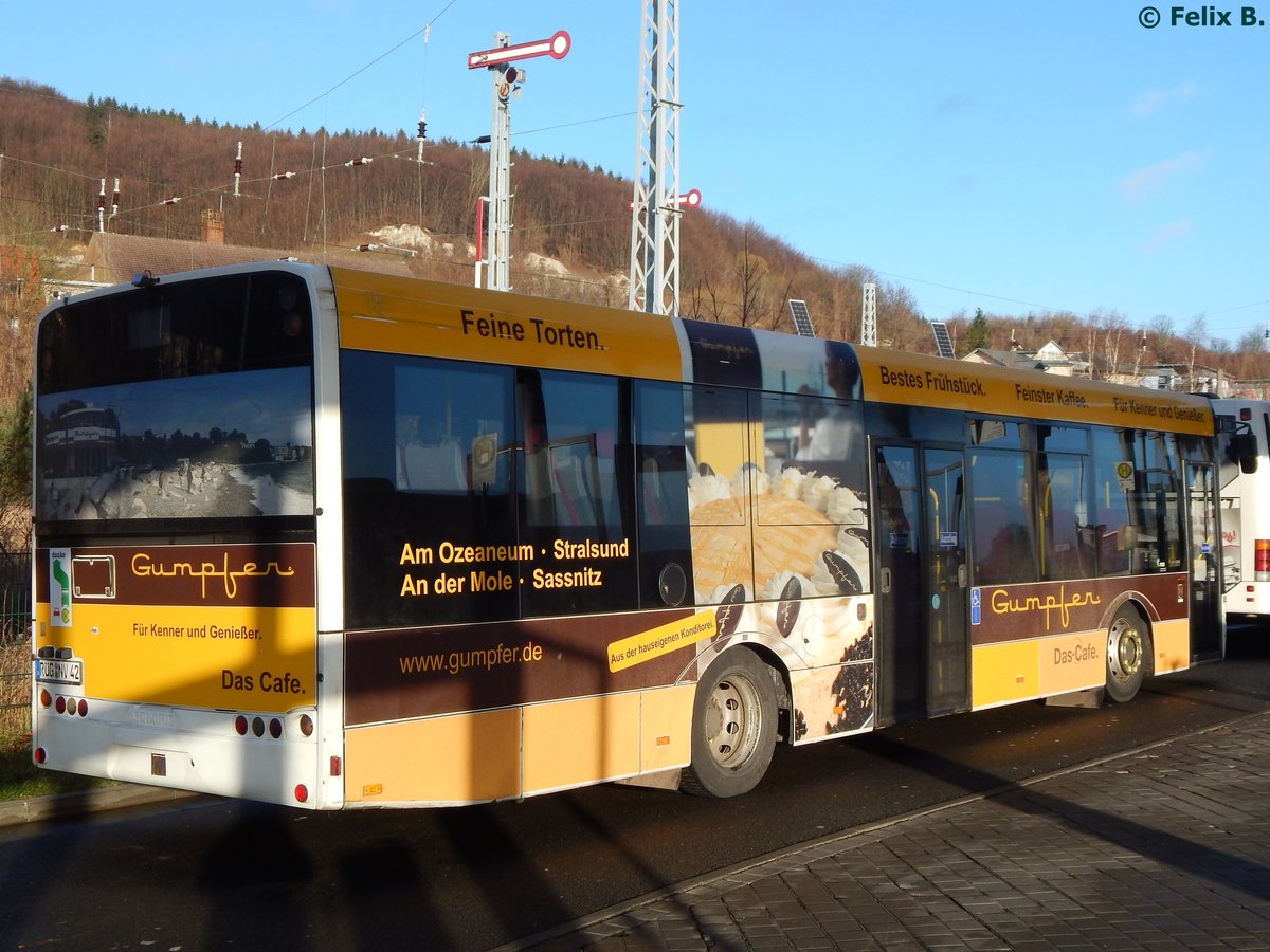 Solaris Urbino 12 der VVR in Sassnitz am 26.12.2016