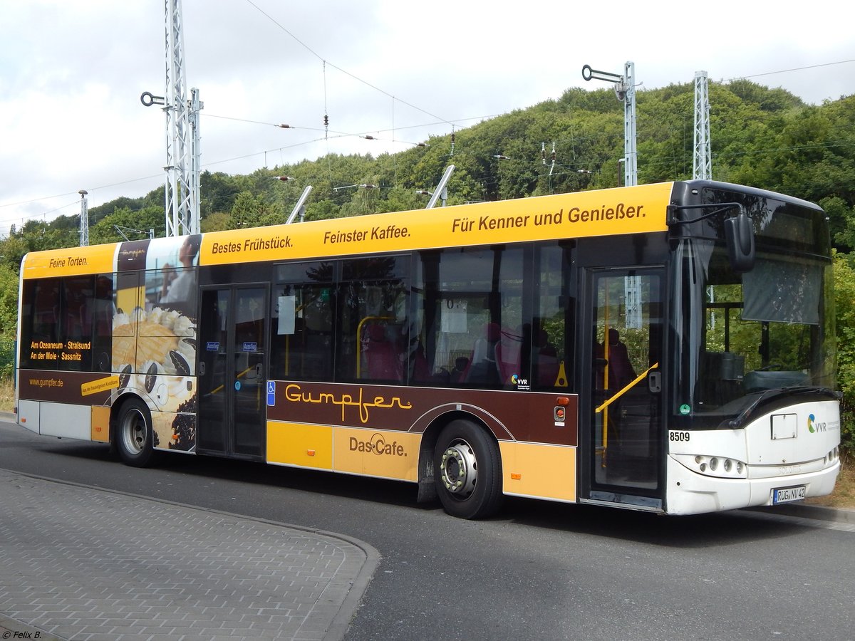 Solaris Urbino 12 der VVR in Sassnitz am 15.07.2018
