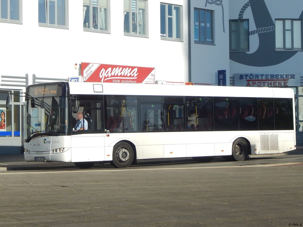 Solaris Urbino 12 der VVR in Sassnitz am 21.10.2018