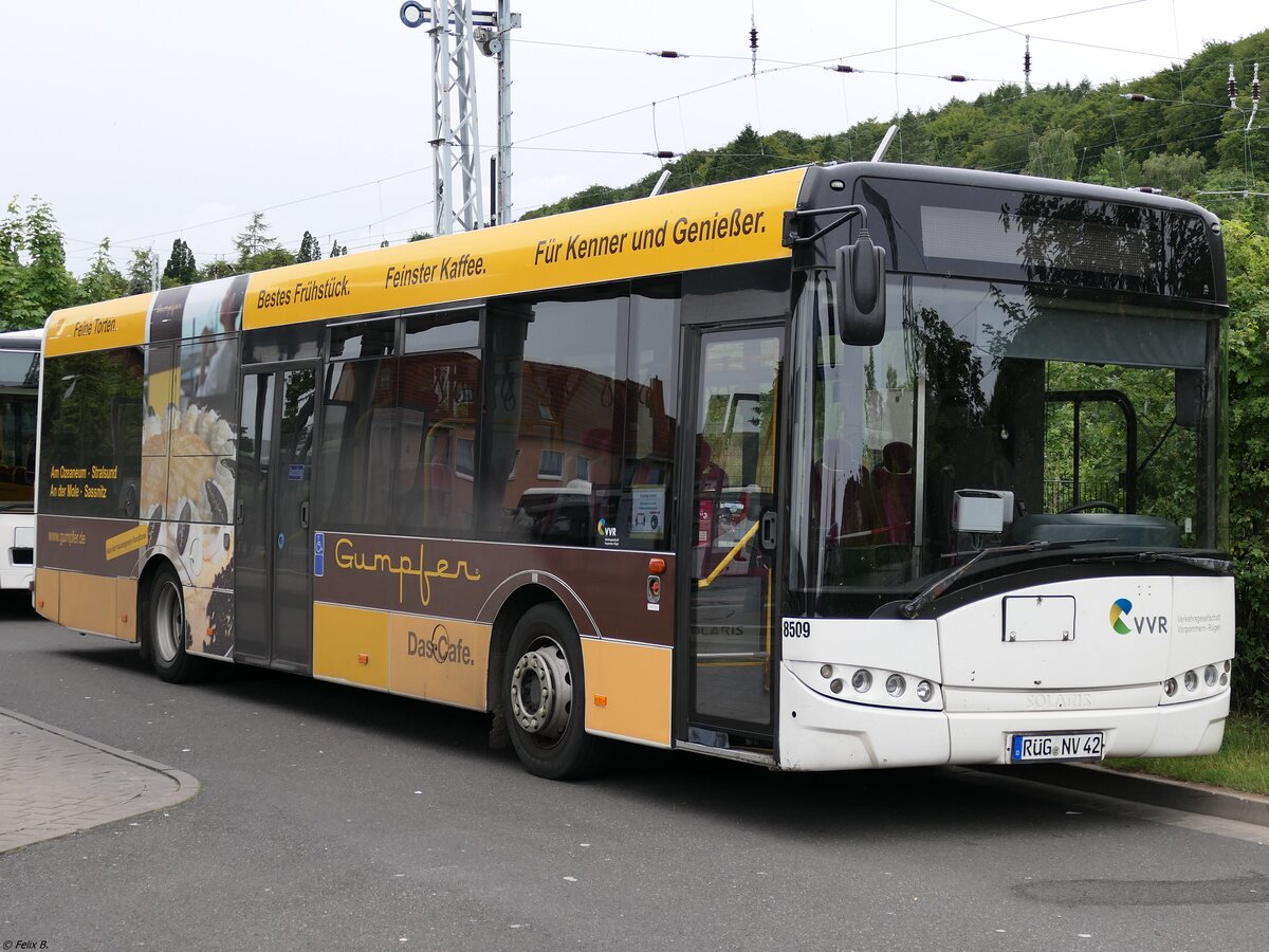 Solaris Urbino 12 der VVR in Sassnitz am 08.07.2020
