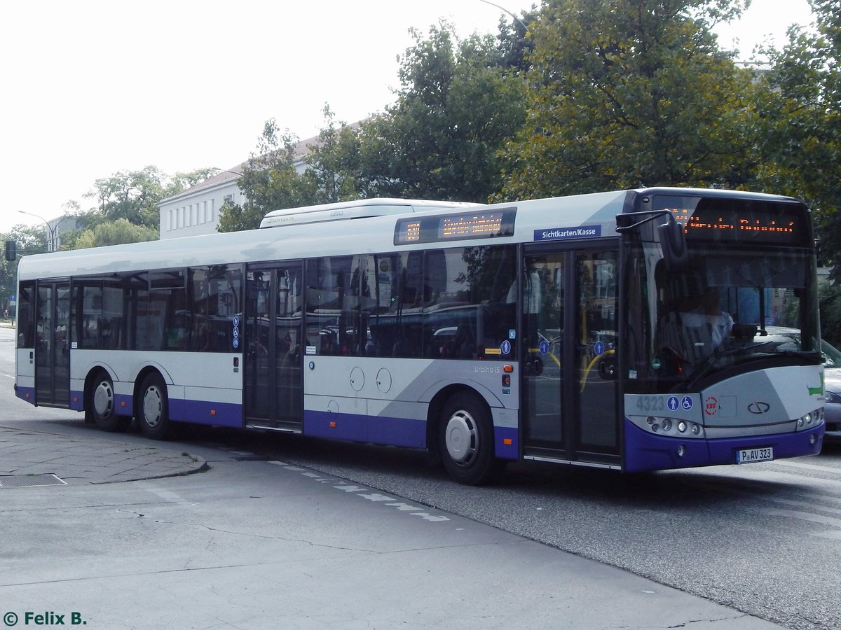 Solaris Urbino 15 von Beelitzer Verkehrs- und Servicegesellschaft mbH in Potsdam am 24.08.2015