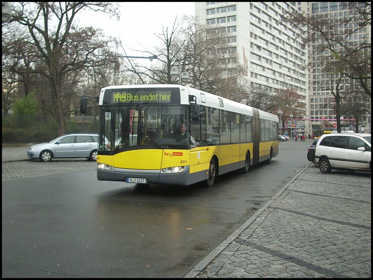 Solaris Urbino 18 der BVG in Berlin am 01.12.2012