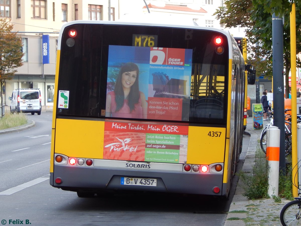 Solaris Urbino 18 der BVG in Berlin am 23.08.2015