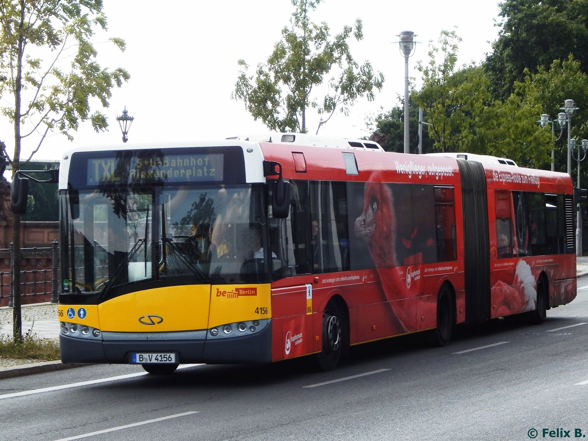 Solaris Urbino 18 der BVG in Berlin am 23.08.2015
