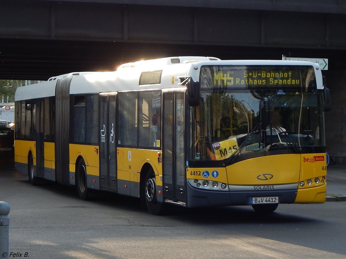 Solaris Urbino 18 der BVG in Berlin am 09.06.2016