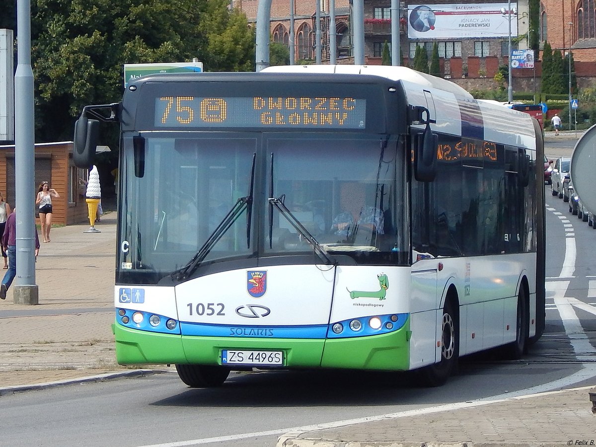 Solaris Urbino 18 der SPAK in Stettin am 08.08.2018