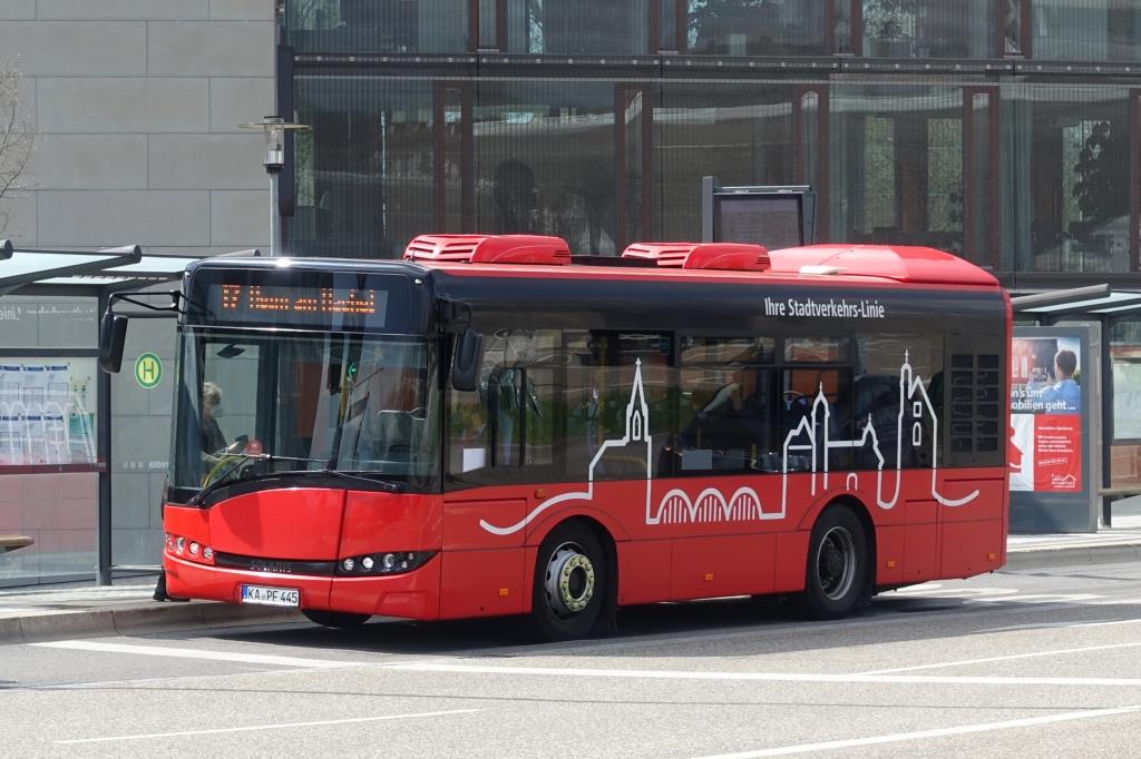 Solaris Urbino 8,6  Südwestbus Pforzheim , April 2021