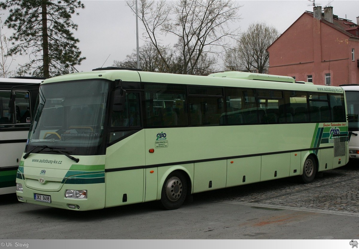 SOR C 12  Autobusy Karlovy Vary / CSAD  aufgenommen am 1. Mai 2013 in Cheb (Eger).